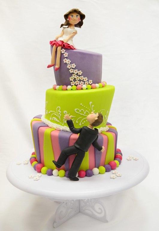 10 ноября Сборка Кривого Ярусного Торта+декор,айсинг,фигурки