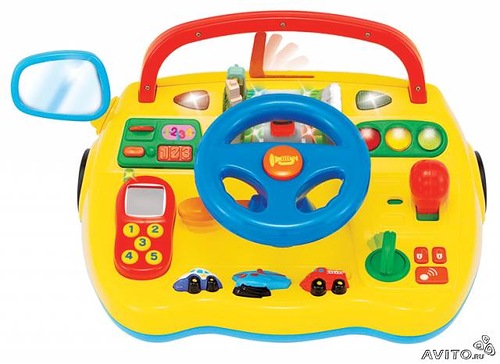 Детский руль в автомобиль