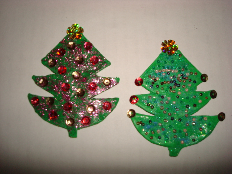 Наши первые поделки