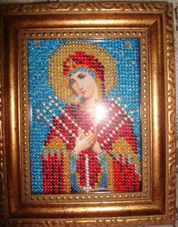 Два варианта иконы Семистрельная