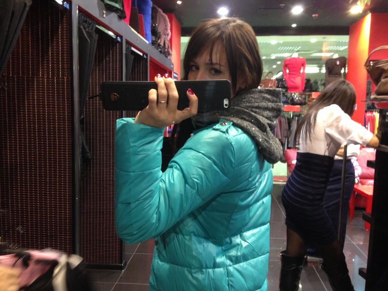 Пуховик на осень