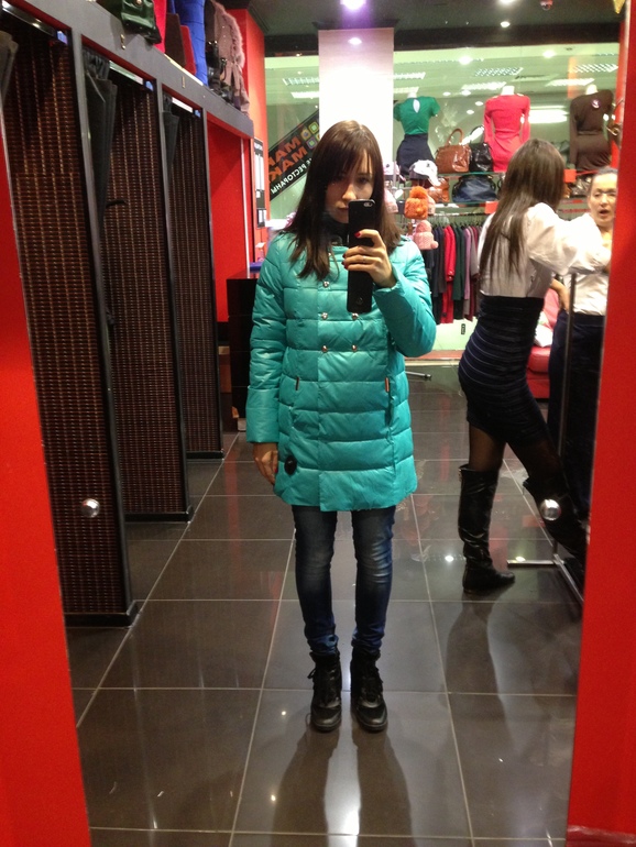 Пуховик на осень