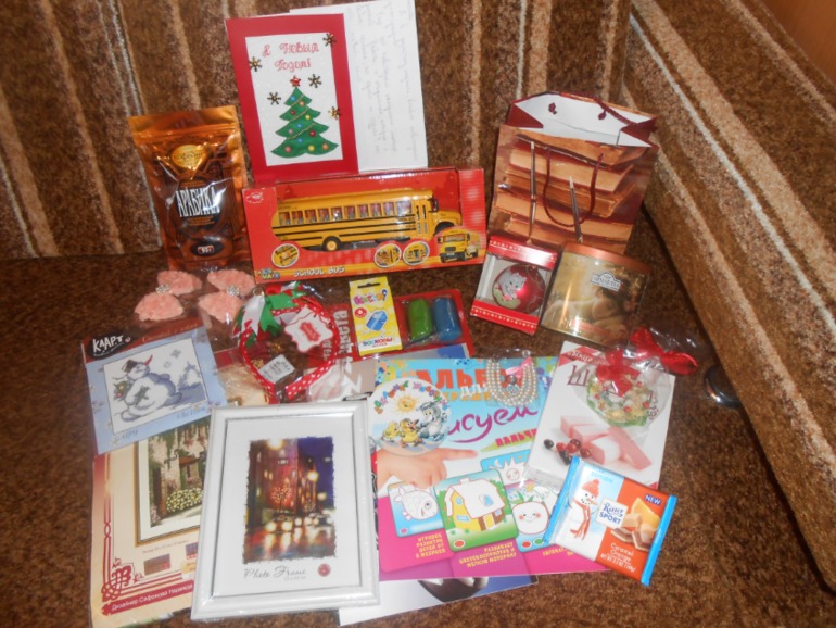 Подарки от новогодней феи!