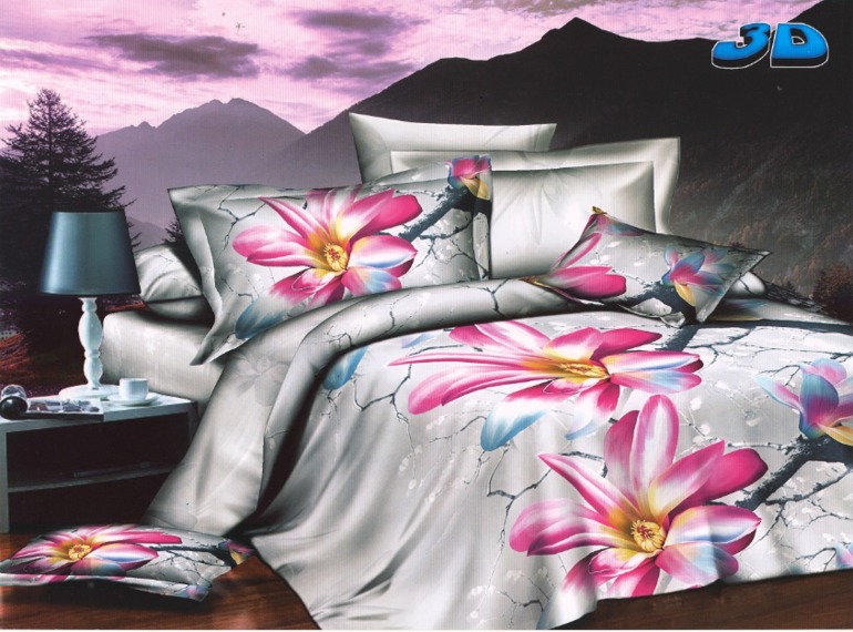 1200 руб двуспальное 3D постельное белье