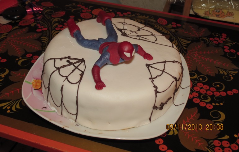 Мои первые мастичные тортики.