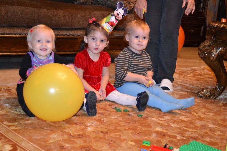 Сходили на день Рождения к подружке!