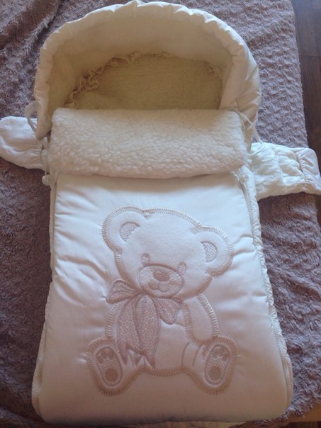 Наша одежда на выписку для зимней малышки))