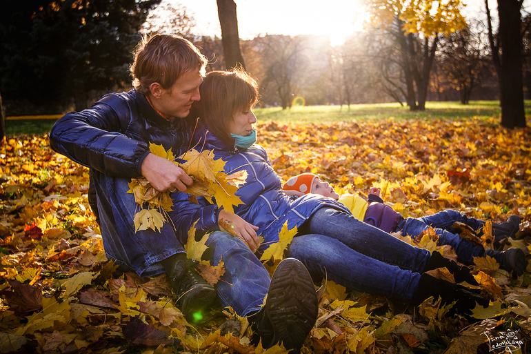 Яркая осень