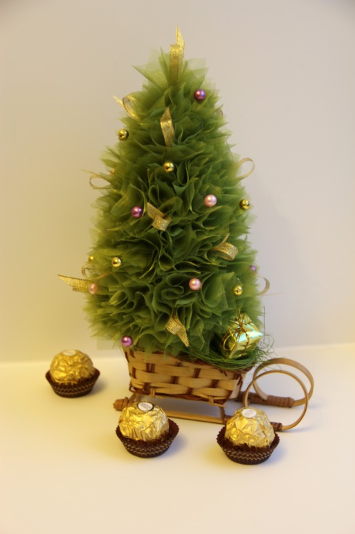 Ёлка в санях