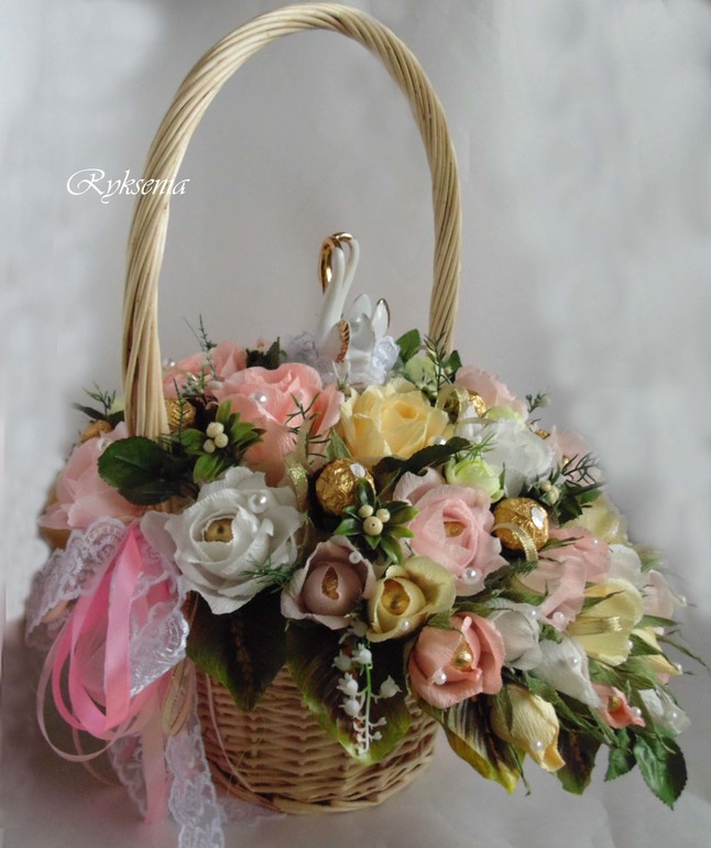 Букет на фарфоровую свадьбу