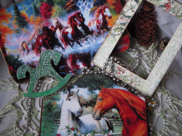 Новогодний декупаж- 2.