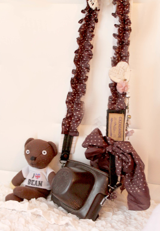 Креативный ремень для винтажного фотоаппарата