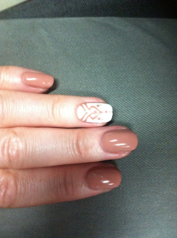 Сливочные узоры