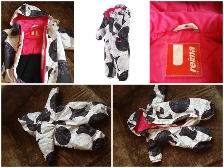 Комбез reima меховая попка 68 р-р