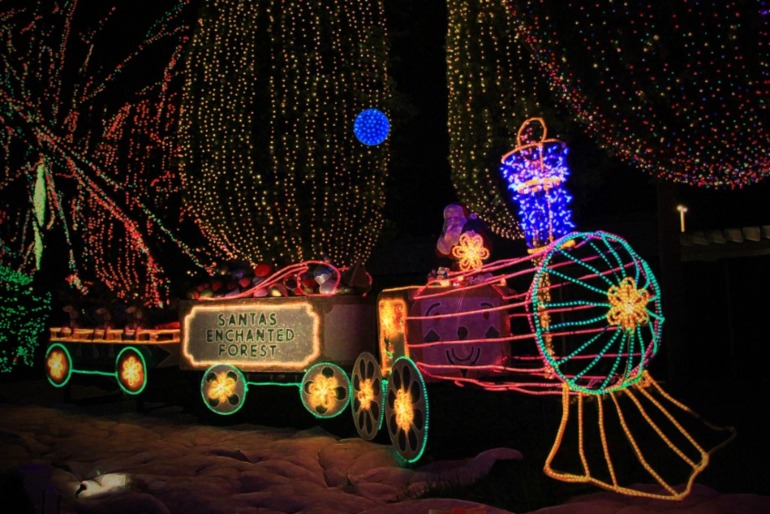 Парк Санты - новогодняя сказка в Майами (фото)