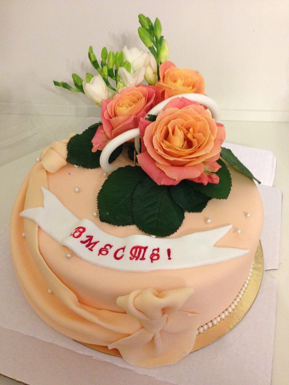 С живыми цветами