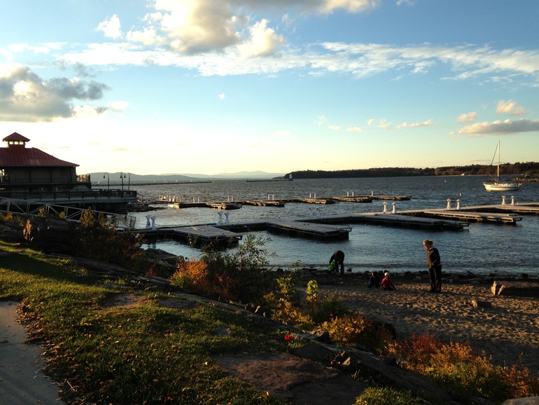 Montreal-Burlington. 22 октября 2013. Телефонофото.