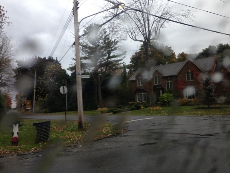 Montreal-Burlington. 22 октября 2013. Телефонофото.