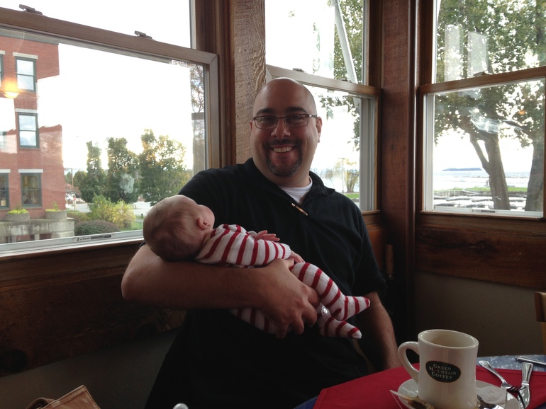 Montreal-Burlington. 22 октября 2013. Телефонофото.