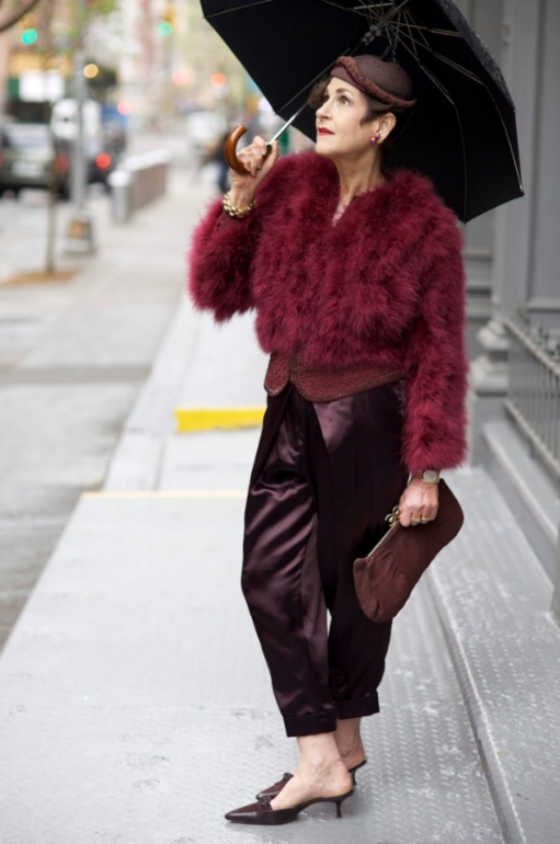 Красивая и элегантная старость)))