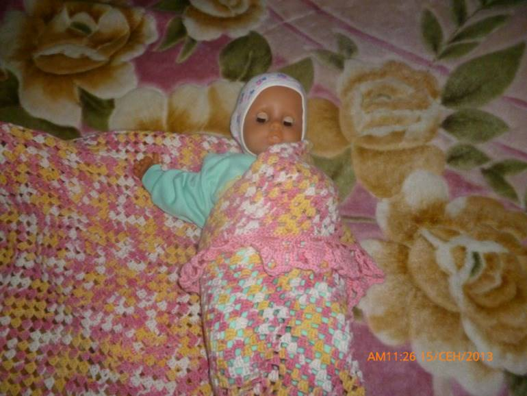 солнечный плед) 115*115 см