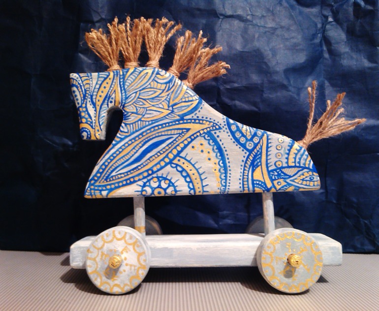 Каляки-маляки. Просто конь.