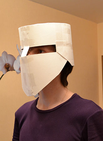 МК: Шлем для настоящих Лыцарей на скорую руку))