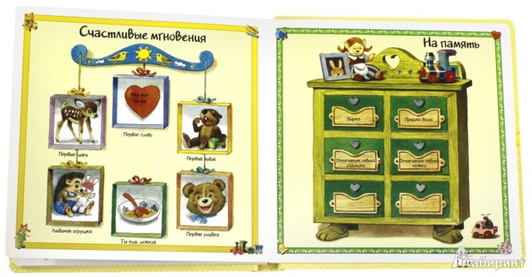 Чудесный альбом про первый годик