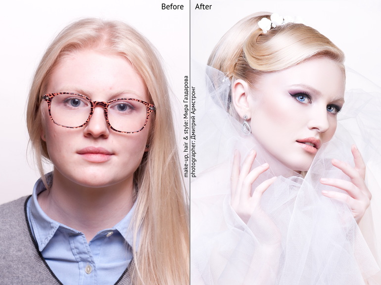 До и после)оцените девочки)))