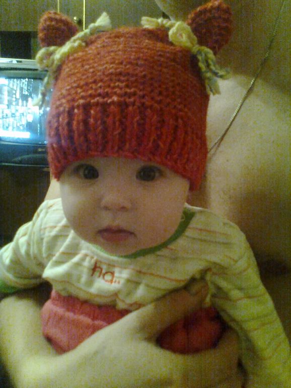 Шапочки -очень просто связать