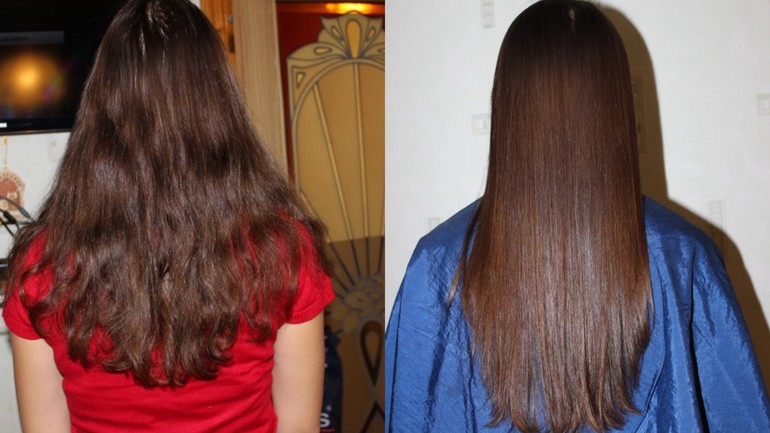 Кератиновое выпрямление я это сделала