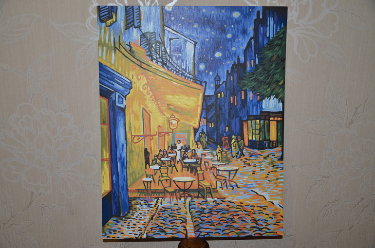 Мое творение по работам Леонида Афремова и Винсент ван Гог...