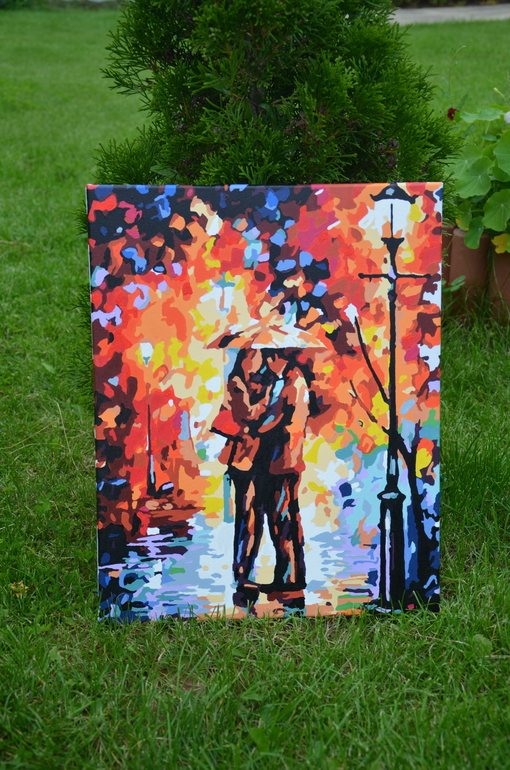 Мое творение по работам Леонида Афремова и Винсент ван Гог...