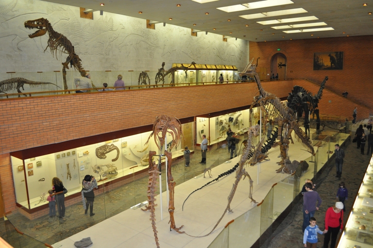 Познакомились с динозаврами