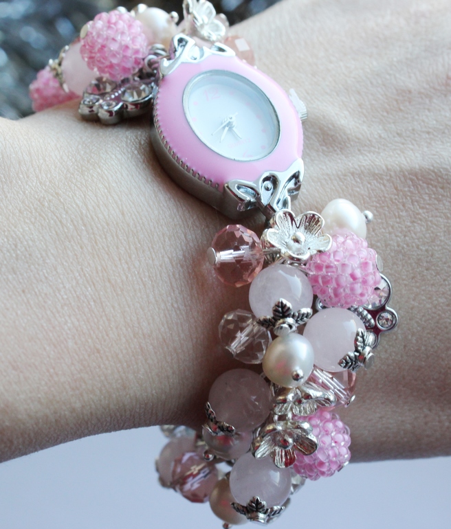 Часы "Розовые"