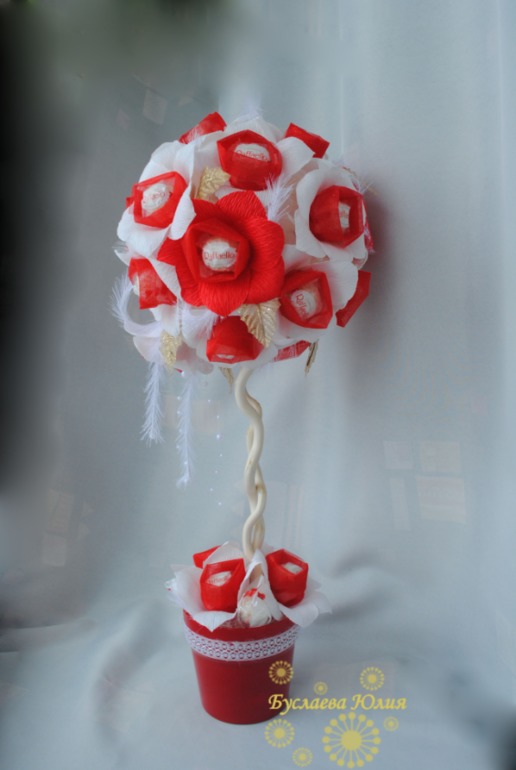 Свадебный топиарий.