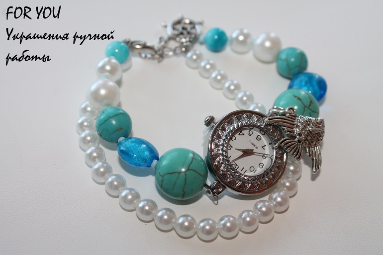 Часы с рыбкой