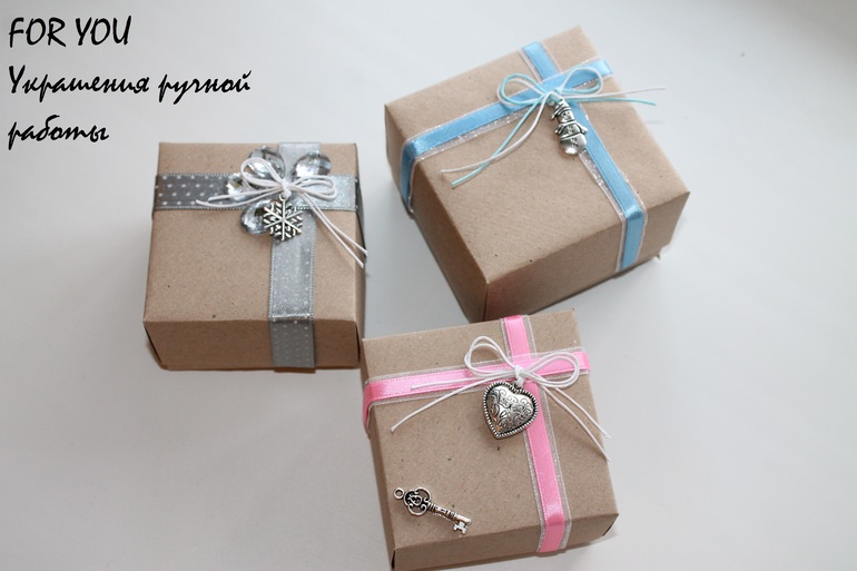 Коробочки для украшений