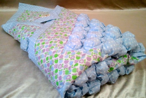 Вот такое получилось воздушное одеяльце!