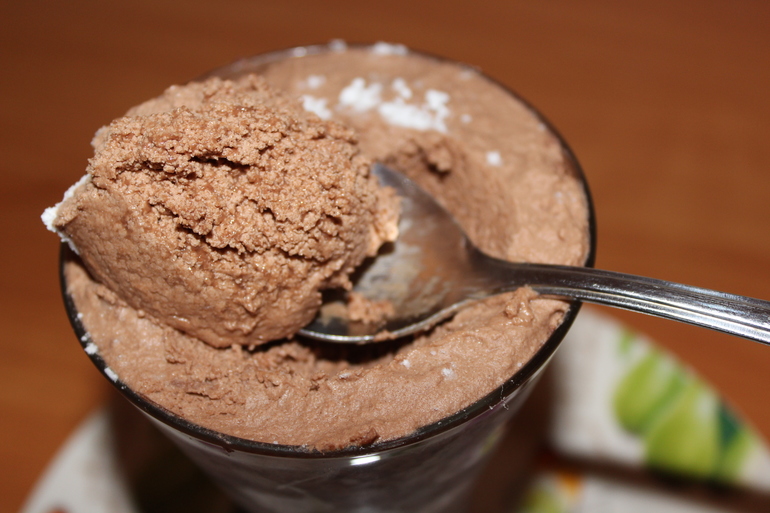 Шоколадно-сливочный десерт!