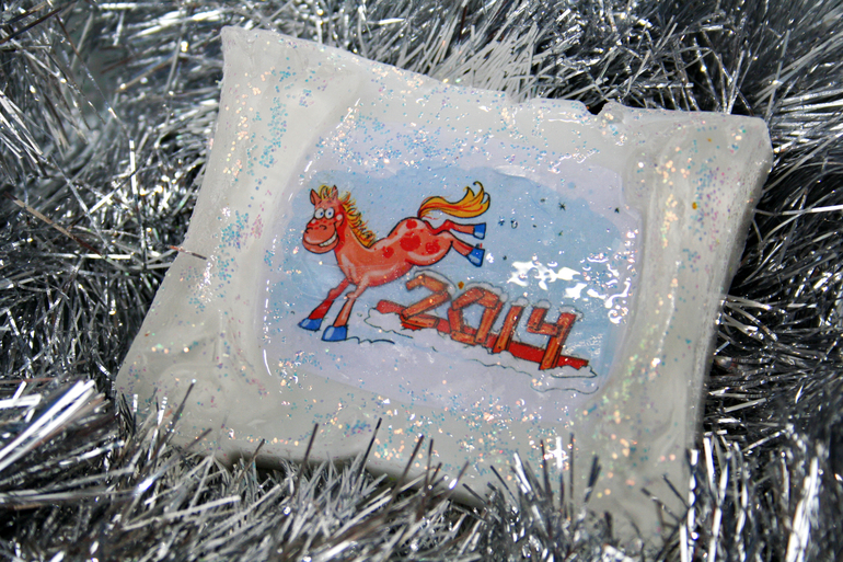 Новогоднее мыло в подарок!