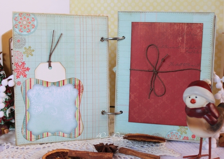 Новогодний альбом-блокнот (December Daily)