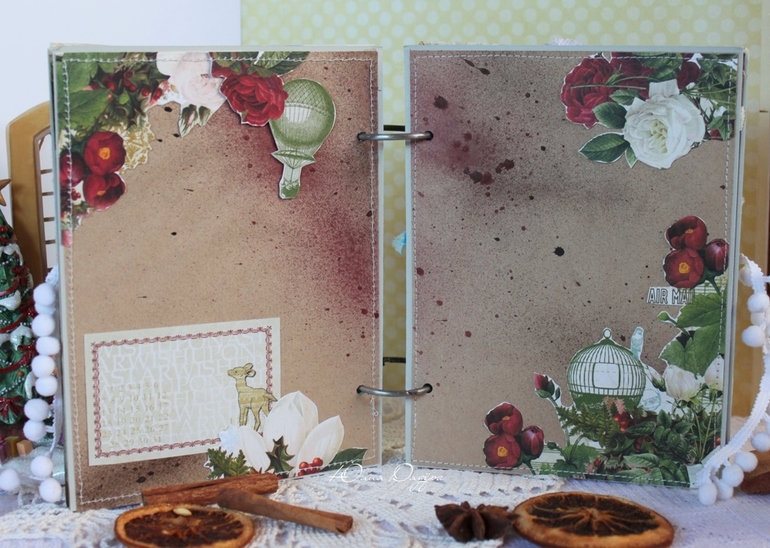 Новогодний альбом-блокнот (December Daily)