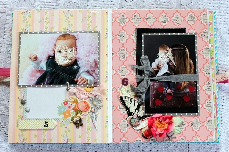 Альбом про первый год девочки Вари