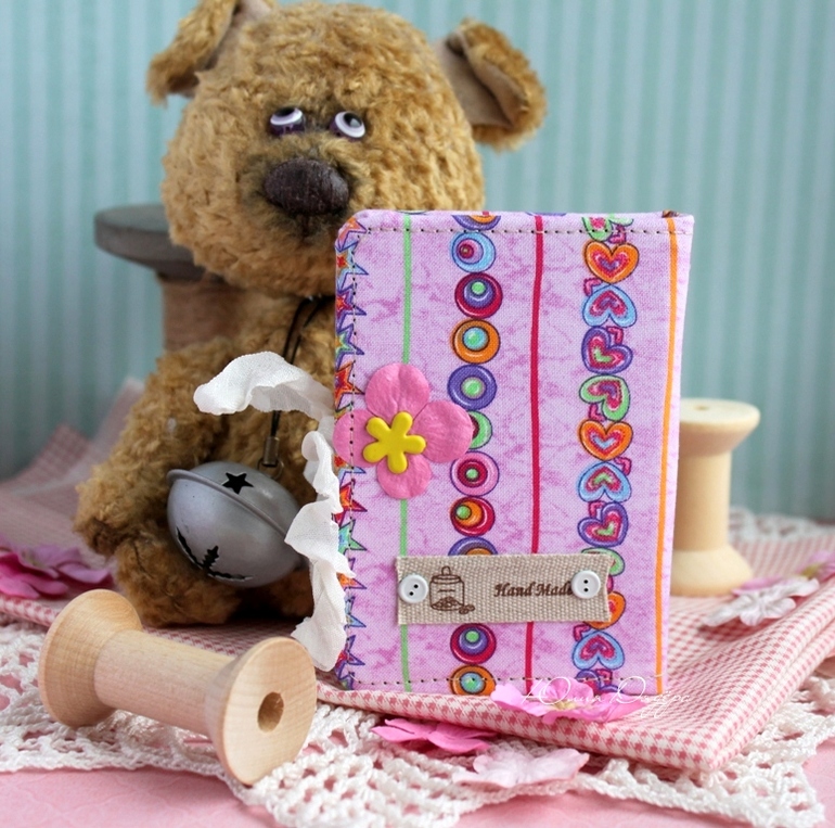 Блокнотик ручной работы для малышки