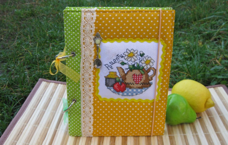 Кулинарный блокнот или вышивка в ход