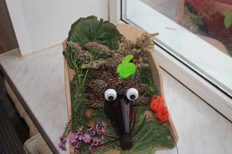 Ежик ( без стыда и ножек)))))