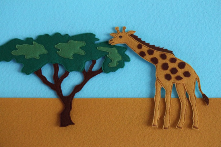 Игры на ковролинографе. Африканские животные.