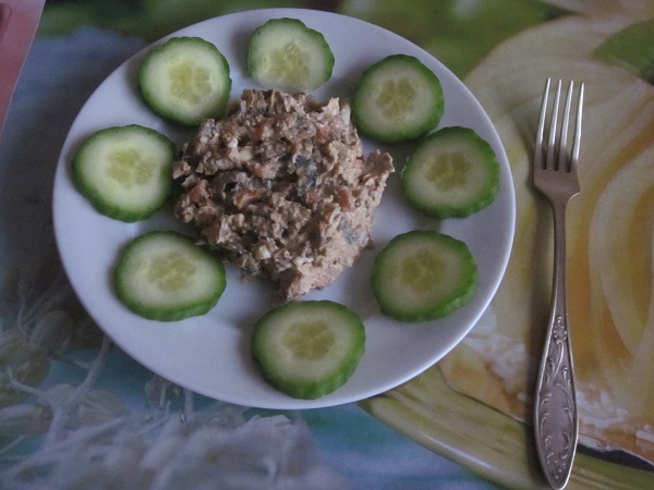 ПП. Сытный салатик на обед/ужин