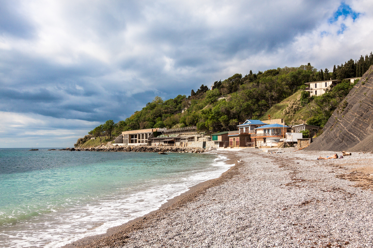 Все пляжи алупки